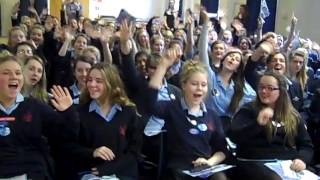 Year 11s at Queen Elizabeth Girls in Barnet  very hilarious [upl. by Aloap122]