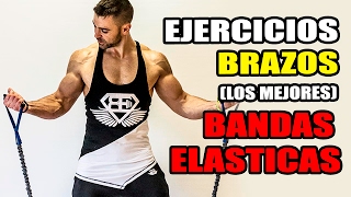 🔴 Ejercicios BANDAS ELASTICAS para Brazos  LOS MEJORES para DEFINICIÓN [upl. by Jardena]