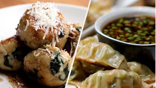 22 Delicious Dumplings • Tasty Recipes [upl. by Fanechka]