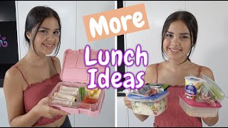 More Quick and Easy School Lunch Ideas  Graces Room [upl. by Jezebel898]