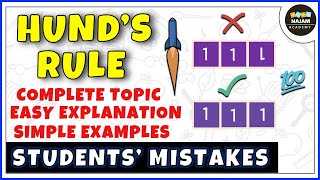 Hunds Rule  Chemistry [upl. by Nedle]