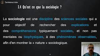 Qu’est ce que la sociologie [upl. by Ledua]