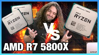 Friendly Fire AMD Ryzen 7 5800X CPU Review amp Benchmarks vs 5600X amp 5900X [upl. by Loveridge]