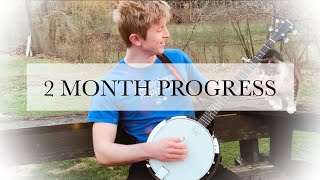 Beginner Banjo Progress 60 days AMAZING PROGRESS MUST WATCH 😱 [upl. by Thunell652]