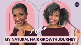 From Short to Long My Natural Hair Growth Journey [upl. by Akener976]