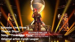 🎤 Beatrice Miller  All X Factor Performances [upl. by Nerrag]