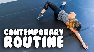 Contemporary Dance Choreography Tutorial Follow Along Class [upl. by O'Dell487]