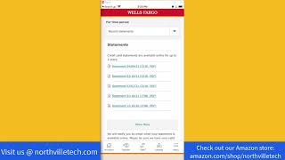 View Your Wells Fargo Credit Card Statements [upl. by Henden]