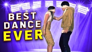 Blindfold Dance Challenge ft Kaycee Rice amp Sean Lew [upl. by Kcid618]