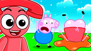 You LAUGH You LOSE Peppa Pig Impossible Mode [upl. by Acirrej482]