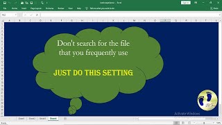 How to Pin and Unpin a file in Excel  Pin and unpin option in Excel [upl. by Evette902]