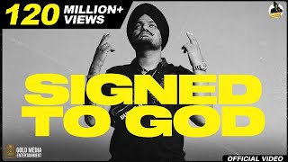 Signed To God Official Video Sidhu Moose Wala  Steel Banglez  The Kidd  RafSaperra  MooseTape [upl. by Scarrow234]