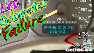 Diagnosing LCD Odometer Failure 2001 Tahoe [upl. by Aivatan917]