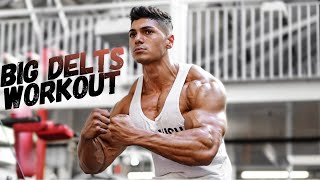 BIG SHOULDERS  ANDREI DEIU FULL WORKOUT [upl. by Dennett]