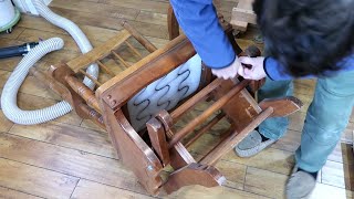 Fixing a glider rocking chair [upl. by Schoenberg]