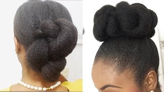 Style Your Natural Hair in 15 Minutes [upl. by Eicul884]