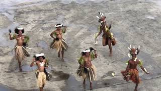 Melanesian dancers in Alotau Papua New Guinea [upl. by Samson]