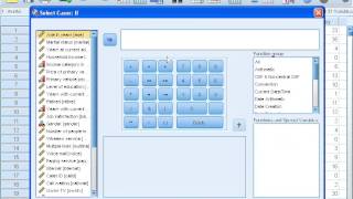 SPSS Tutorials Selecting Variables [upl. by Buller]