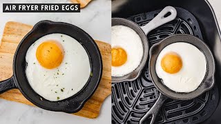 Air Fryer Fried Eggs [upl. by Luwana]