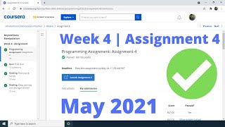 Introduction to Data Science in Python  Week 4  Assignment 4 Coursera  University of Michigan [upl. by O'Driscoll]