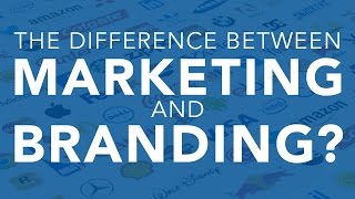 The Difference Between Marketing and Branding [upl. by Leamhsi]