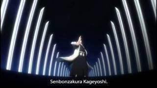 Bleach  Bankai Senbonzakura Kageyoshi HD [upl. by Bill]