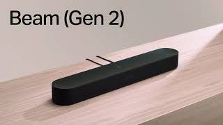 The SONOS Beam Gen2 Soundbar explained [upl. by Eedrahc]