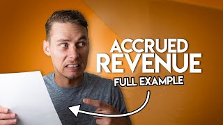 Accrued Revenue MADE EASY  Adjusting Entries [upl. by Enicar895]