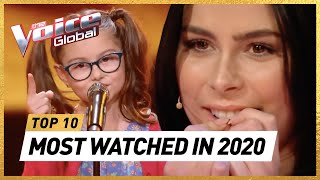 The MOST WATCHED Blind Auditions of 2020  The Voice Kids Rewind [upl. by Asyla489]