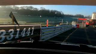 Brands Hatch Winter Stages Rally Slippery SS1 [upl. by Ailimaj265]