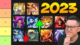 UPDATED 2A Tier List In Summoners War 2023 [upl. by Henleigh]