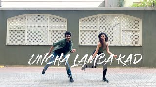 UCHA LAMBA KAD Song  Dance Cover  Abhishek Vernekar Choreography  Ft Aanchal Chandna [upl. by Shererd]