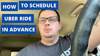 How to schedule an Uber ride in advance [upl. by Ecnaret]