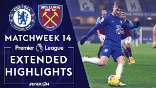 Chelsea v West Ham  PREMIER LEAGUE HIGHLIGHTS  12212020  NBC Sports [upl. by Trueman]