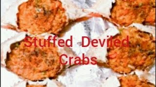 Making Stuffed Deviled Crabs [upl. by Marianna]