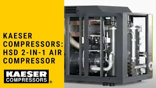 Kaeser Compressors HSD 2in1 Air Compressor [upl. by Hendrika]