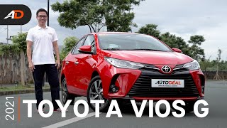 2021 Toyota Vios G Review  Behind the Wheel [upl. by Dagny]