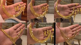 Lightweight Gold Necklace Designs [upl. by Notnek]