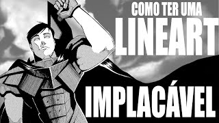 Como Fazer Lineart Tutorial para Iniciantes [upl. by Lacefield468]