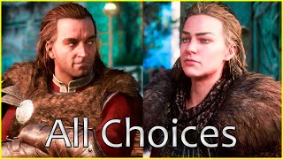 Choosing Between Thor  Freyja and Tyr  Assassins Creed Valhalla Game [upl. by Dulciana816]