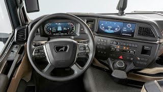 All New 2023 MAN TGS truck  INTERIOR [upl. by Jd552]