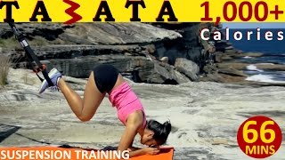 Suspension Training  Tabata 1000 calories  Full Body [upl. by Emersen]