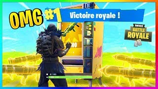 OMG FAIRE TOP 1 AVEC LE DISTRIBUTEUR LEGENDAIRE de la MISE A JOUR Fortnite Battle Royale [upl. by Donoho886]