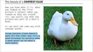 Using Context Clues to improve vocabulary [upl. by Rochella572]