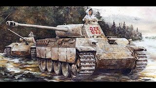 2 SS Panthers vs 21 US Shermans [upl. by Erdnuaed164]