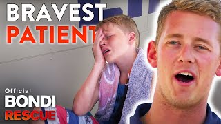 Bravest Patients On Bondi Rescue Ever [upl. by Leuqim728]