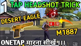 HOW TO DO ONE TAP HEADSHOT  TIPS AND TRICKS  JONTYGAMING  GARENA FREEFIRE BATTLEGROUND [upl. by Lundt]