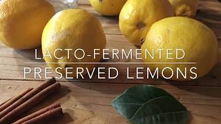 Carolyns Favorite Preserved Lemon Recipe SUPER EASY [upl. by Ahseiyn]