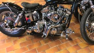 Harley Davidson Shovelhead Gehrden Westside Choppers FLH 1981 Custom [upl. by Isabea]