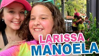 CONHECI A LARISSA MANOELA NA UNIVERSAL STUDIOS caça aos famosos da Fabi [upl. by Calbert107]